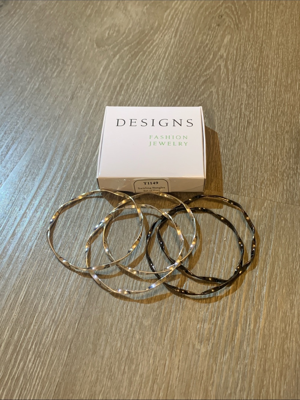 Great American Opportunities - Swirling Bangles (Set of 5)